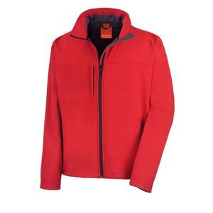 Result Mens Classic Soft Shell Jacket / Red
